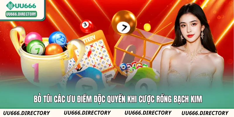 Bỏ túi các ưu điểm độc quyền khi cược rồng bạch kim