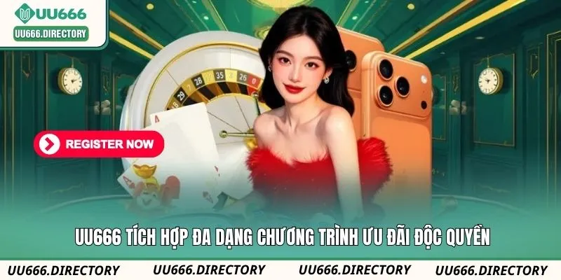 UU666 tích hợp đa dạng chương trình ưu đãi độc quyền